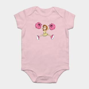 Cute Cheerleader Girl - T-Shirt or Gift for every Cheer Girl, Mom or Cheerleading Girls Baby Bodysuit